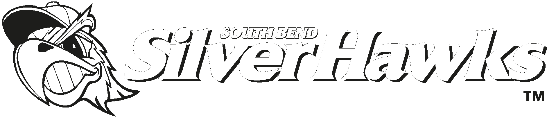 South Bend Silver Hawks Old Logo Vector Logo